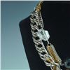 Image 2 : Connie Bates Mixed Metal Multi-Strand Necklace with Stone and Pearl Accents