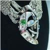 Image 2 : Connie Bates Multi Tango 15" Choker Necklace with Gemstones