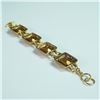 Image 4 : Connie Bates Bold Gold-Tone Multi-Gemstone Inspired Link Bracelet