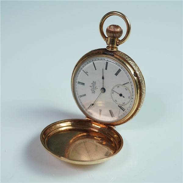 Elgin National Watch Co. 14K Gold Hunter Case Pocket Watch