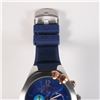 Image 3 : MULCO BE Confident Chronograph Watch, Blue Strap