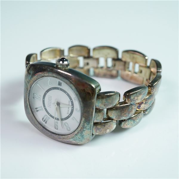 Ecclissi Sterling Silver Quartz Wristwatch