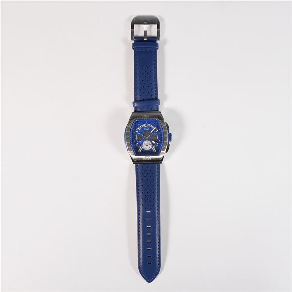 Egard Patriot Classica Wristwatch with Leather Strap