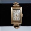 Image 1 : Gruen 10K Gold Filled Rectangular Wristwatch