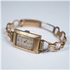 Image 2 : Gruen 10K Gold Filled Rectangular Wristwatch
