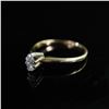 Image 1 : 14K Gold Adore Diamond Solitaire Ring