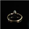 Image 3 : 14K Gold Adore Diamond Solitaire Ring
