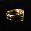 Image 5 : 14K Gold Ring with Channel Set Diamonds