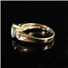 Image 2 : 14K Gold Three-Stone Ring