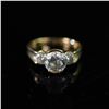 Image 4 : 14K Gold Three-Stone Ring