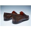 Image 2 : Santoni Men's Leather Penny Loafer, Brown, Size 7.5M