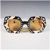 Image 1 : Gucci GG1330S Patterned Square Sunglasses with Crystals