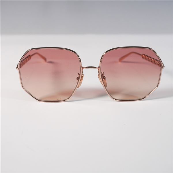 Louis Vuitton Chain Sunglasses, Rose Gold