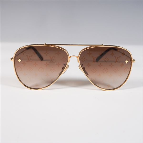 Louis Vuitton Monogram Aviator Sunglasses