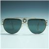 Image 1 : Versace Aviator Sunglasses with Gold Metal Frame