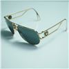 Image 2 : Versace Aviator Sunglasses with Gold Metal Frame