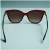 Image 3 : Versace Red Sunglasses with Gold Greca Temples