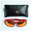 Image 7 : Ray-Ban Ferrari Limited Edition Red Wrap Sunglasses RB 4405-M