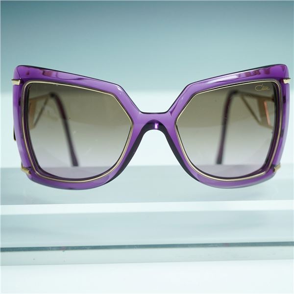 Cazal Purple Gold-Plated Sunglasses