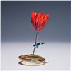 Image 1 : Swarovski Crystal Rocking Flower Figurine, Kim Tulip