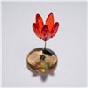 Image 3 : Swarovski Crystal Rocking Flower Figurine, Kim Tulip