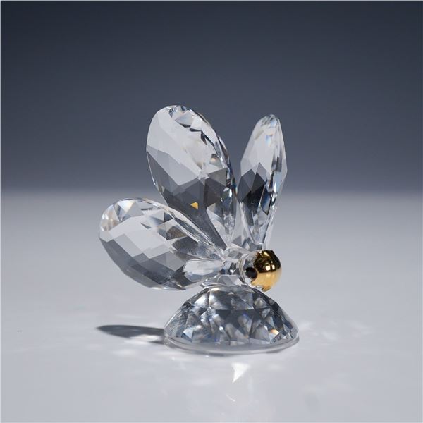 Swarovski Crystal Mini Butterfly Figurine, Gold Head