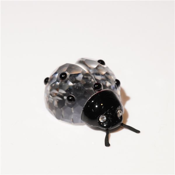 Swarovski Crystal Figurine, Ladybug