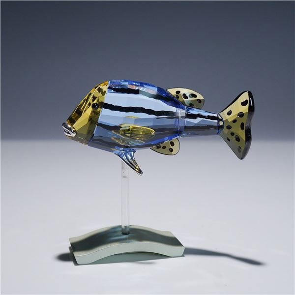 Swarovski Crystal Figurine, Sapphire Catumbela Paradise Fish
