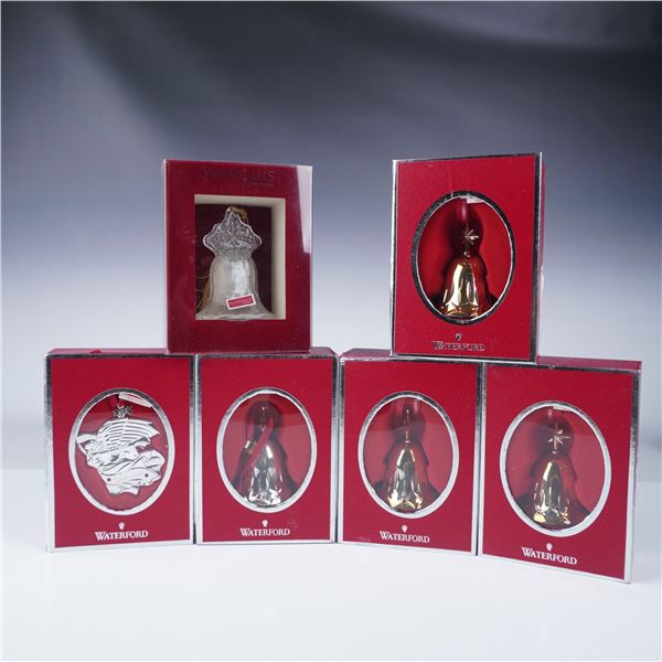 6pc Waterford 2012 Holiday Ornaments