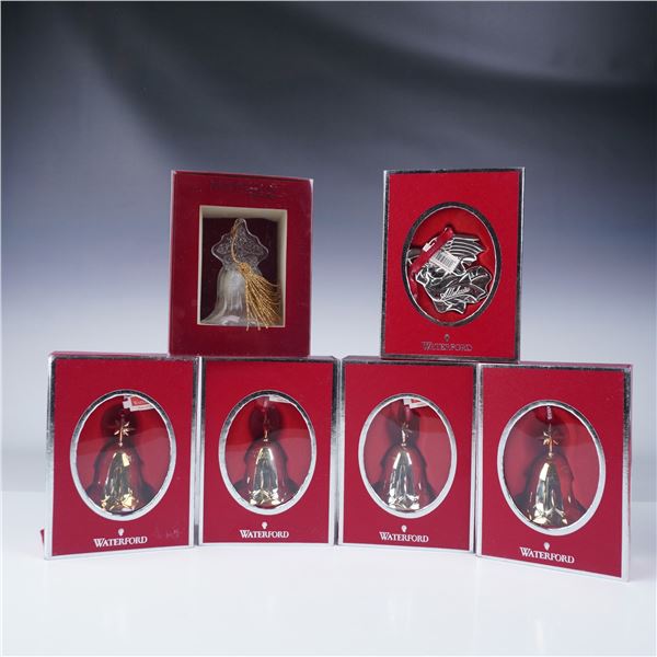 6pc Waterford 2012 Holiday Ornaments