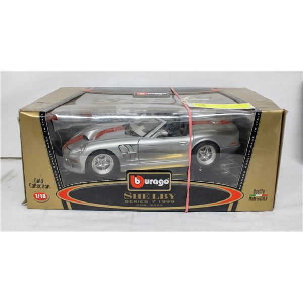 BURAGO 1999 SHELBY SERIES 1 1:18 SCALE