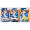 Image 1 : LOT OF 3 HOTWHEELS TRACK STARS: BATTLE SPEC, ROGUE