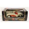 Image 1 : BURAGO 1957 CHEVROLET CORVETTE 1:18 SCALE