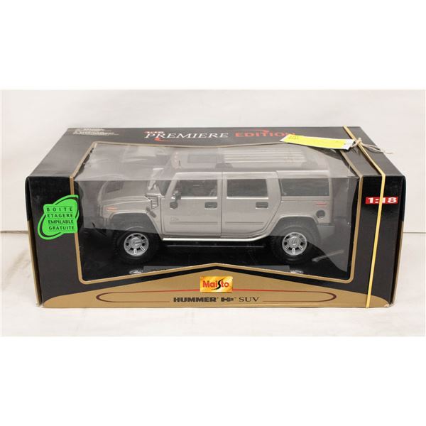 MAISTO HUMMER H2 SUV 1:18 SCALE DIE CAST CAR