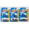 Image 1 : ESTATE LOT OF 3 UNSEARCHED HOTWHEELS