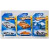 Image 1 : ESTATE LOT OF 3 UNSEARCHED HOTWHEELS