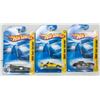 Image 1 : ESTATE LOT OF 3 UNSEARCHED HOTWHEELS