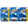Image 1 : ESTATE LOT OF 3 UNSEARCHED HOTWHEELS