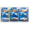 Image 1 : ESTATE LOT OF 3 UNSEARCHED HOTWHEELS