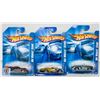 Image 1 : ESTATE LOT OF 3 UNSEARCHED HOTWHEELS
