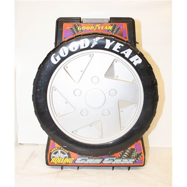 VINTAGE GOODYEAR HOTWHEELS CARRY CASE