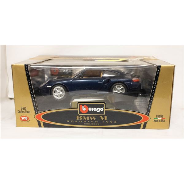 BURAGO 1996 BMW M ROADSTER 1:18 SCALE