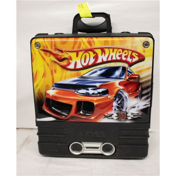 HOTWHEELS BRANDED CAR CARRYING CASE - HOLDS