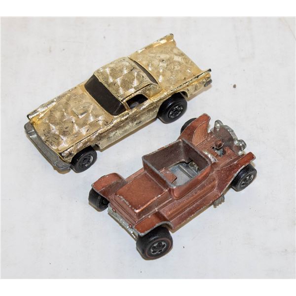 HOTWHEELS REDLINE T BOCHET AND TBIRD GLEAMER