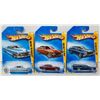Image 1 : ESTATE LOT OF 3 UNSEARCHED HOTWHEELS
