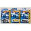 Image 1 : ESTATE LOT OF 3 UNSEARCHED HOTWHEELS