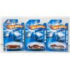 Image 1 : ESTATE LOT OF 3 UNSEARCHED HOTWHEELS