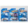 Image 1 : ESTATE LOT OF 3 UNSEARCHED HOTWHEELS