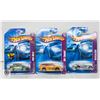 Image 1 : ESTATE LOT OF 3 UNSEARCHED HOTWHEELS