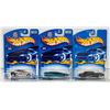 Image 1 : ESTATE LOT OF 3 UNSEARCHED HOTWHEELS